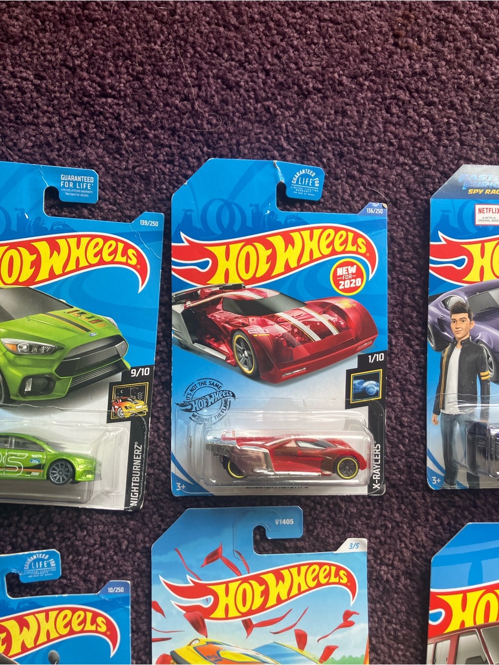10 new Assorted Kids Toy Cars – Blue, Green, Red, Purple, Silver, White - Picture 4 of 12